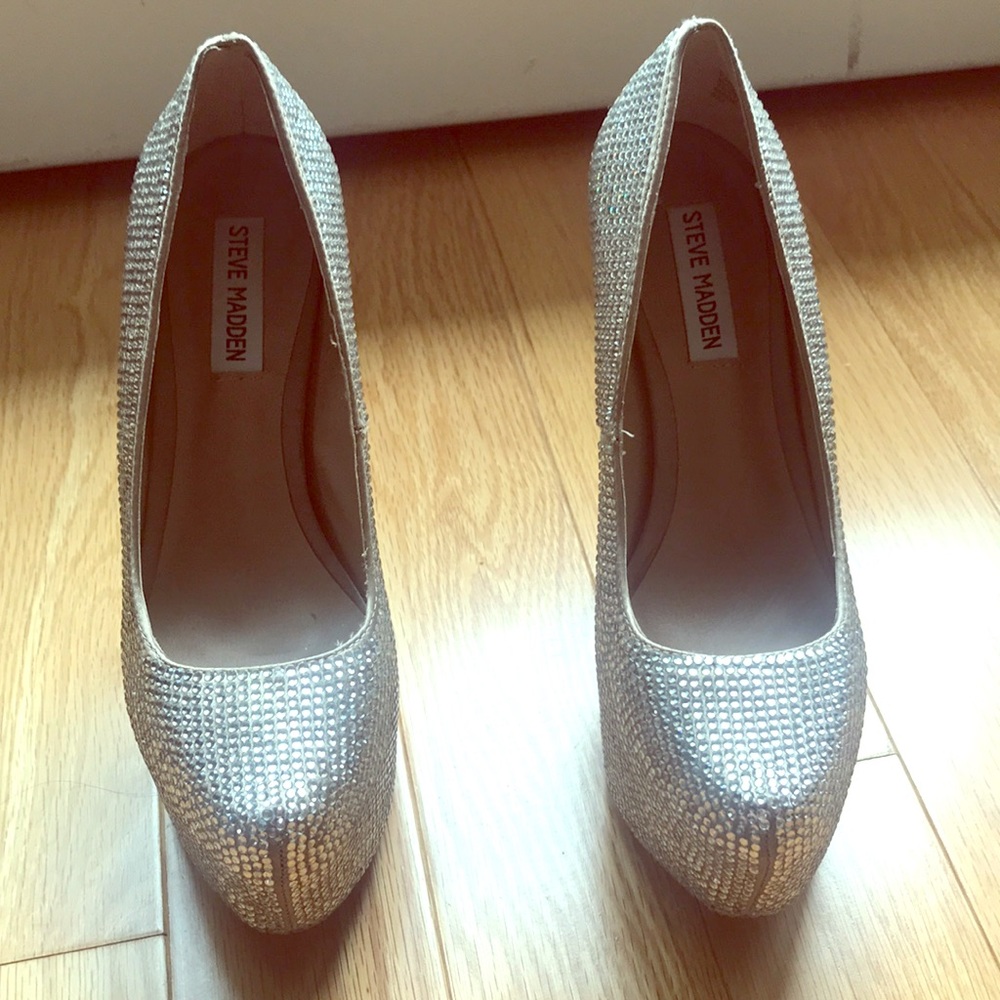 Rhinestone Platform heels